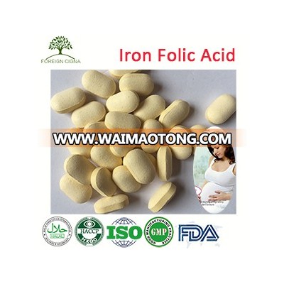 Best Pregnant Anemia Nutritional Iron Folic Acid Vitamins Powder Tablet